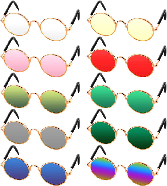 10-Piece Cat & Dog Sunglasses