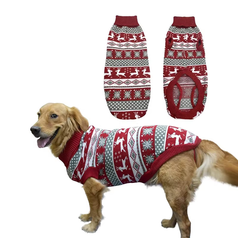 Ugly Reindeer Christmas Turtleneck for Dogs