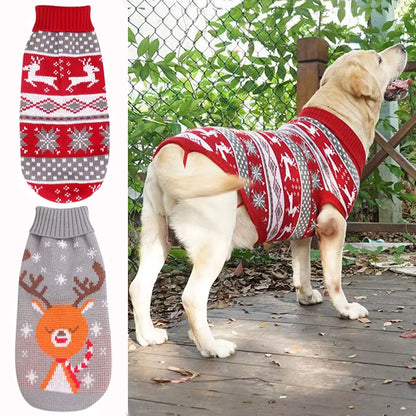 Ugly Reindeer Christmas Turtleneck for Dogs