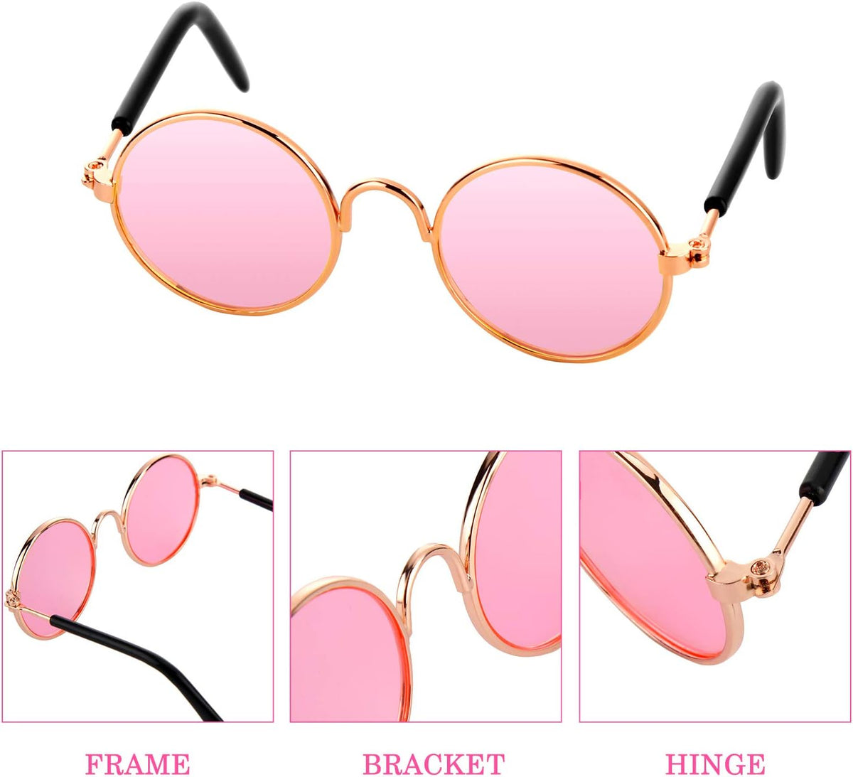10-Piece Cat & Dog Sunglasses