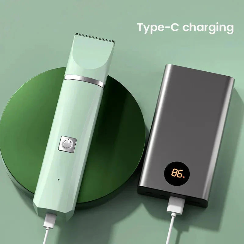 Furrow Friend 4-in-1 electric pet grooming kit USB-C charging