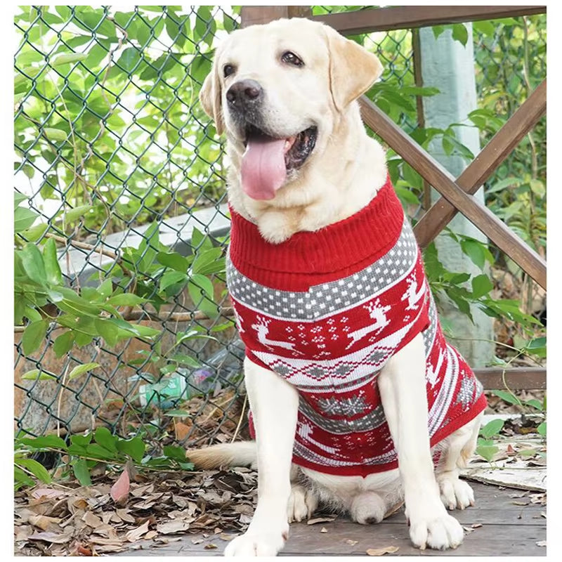 Ugly Reindeer Christmas Turtleneck for Dogs