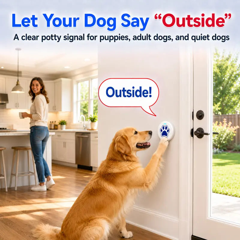 Dog Potty Training Doorbell Kit